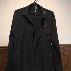 Lay low / unbranded techwear dress shirt
